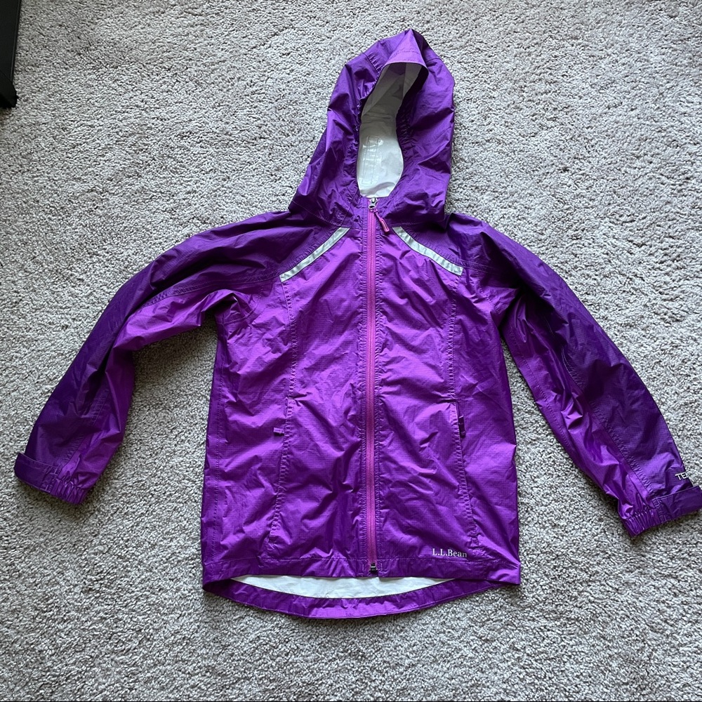 LL Bean Girls Windbreaker